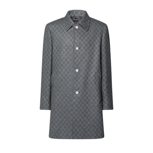 Manteau Damier en laine in Homme's Prêt-à-porter Tout le prêt-à-porter collections by Louis Vuitton (Zoom produit)