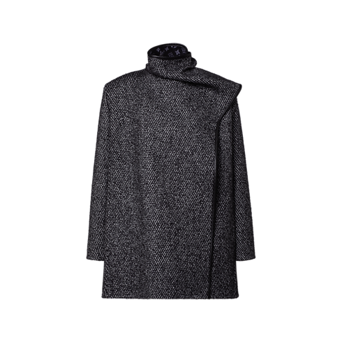 Manteau en tweed avec foulard in Femme's Prêt-à-porter Manteaux et vestes collections by Louis Vuitton (Zoom produit)