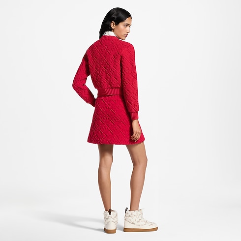 Mini-jupe Monogram en tissu éponge in Femme's Prêt-à-porter Jupes collections by Louis Vuitton (Zoom produit)