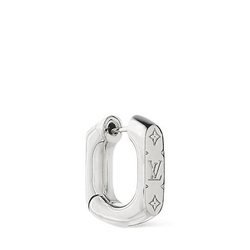 Mini Monogram Chain einzelner Ohrring S00 in Herren's Modeschmuck Alle Modeschmuckstücke collections by Louis Vuitton (Zoom)