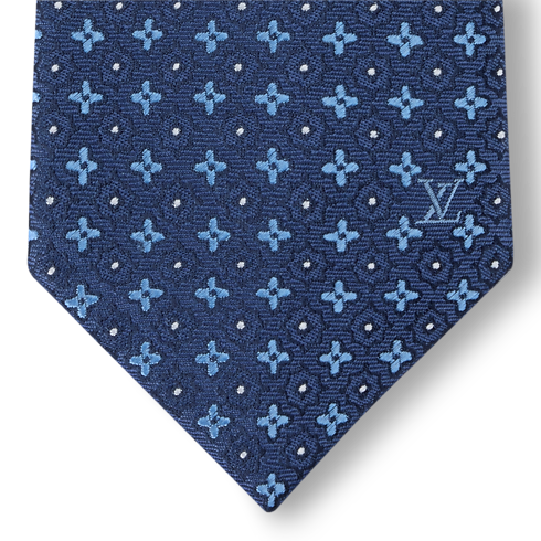 Monogram Flowers Allover Krawatte S00 in Herren's Accessoires Krawatten collections by Louis Vuitton (Zoom)