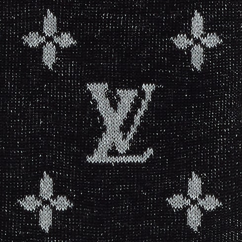 Monogram Reflective Socken S00 in Herren's Accessoires Hüte, Mützen und Handschuhe collections by Louis Vuitton (Zoom)