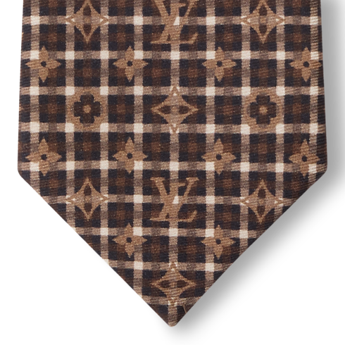 Monogram Windowpane Krawatte S00 in Herren's Accessoires Alle Accessoires collections by Louis Vuitton (Zoom)