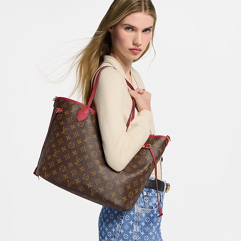 Neverfull Inside Out MM mit Schulterriemen Monogram Canvas in Taschen und Kleinlederwaren's Damen Handtaschen LV Ikonen collections by Louis Vuitton (Zoom)
