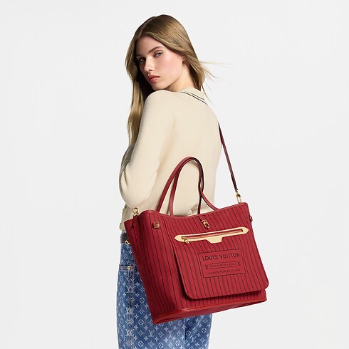 Neverfull Inside Out MM mit Schulterriemen Monogram Canvas in Taschen und Kleinlederwaren's Damen Handtaschen LV Ikonen collections by Louis Vuitton (Zoom)