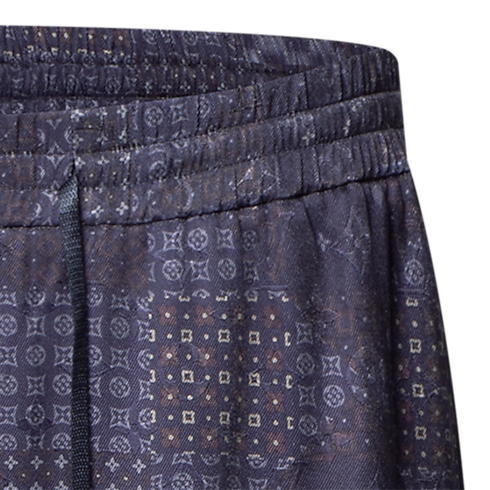 Pantalon de pyjama Damier en soie mélangée in Homme's Prêt-à-porter Tout le prêt-à-porter collections by Louis Vuitton (Zoom produit)