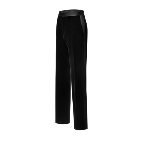 Pantalon de smoking en velours in Homme's Prêt-à-porter Pantalons collections by Louis Vuitton (Zoom produit)