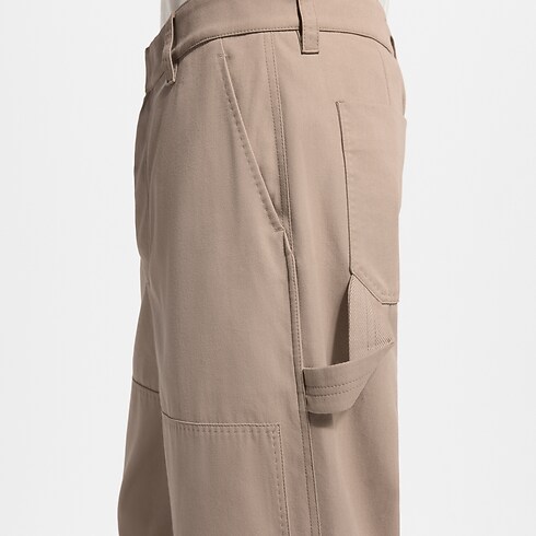 Pantalon workwear en coton et cachemire in Homme's Prêt-à-porter Tout le prêt-à-porter collections by Louis Vuitton (Zoom produit)
