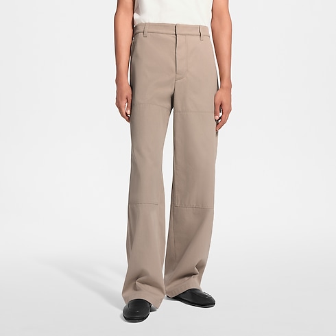 Pantalon workwear en coton et cachemire in Homme's Prêt-à-porter Tout le prêt-à-porter collections by Louis Vuitton (Zoom produit)