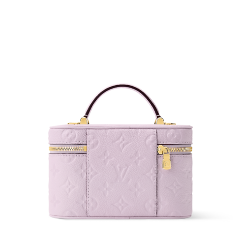Pochette chaîne Vanity Cuir Monogram Empreinte in Femme's Portefeuilles et petite maroquinerie Portefeuille chaîne et micro sacs collections by Louis Vuitton (Zoom produit)