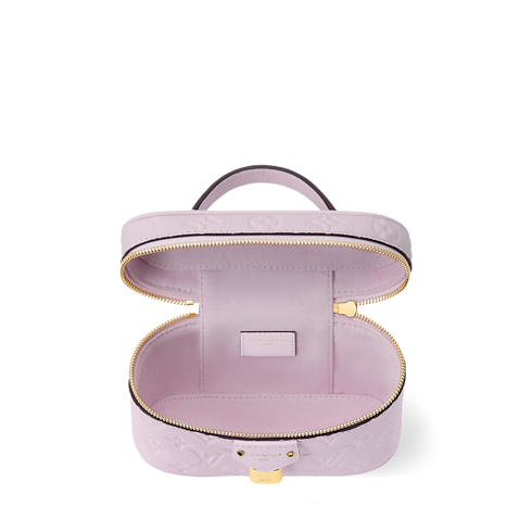 Pochette chaîne Vanity Cuir Monogram Empreinte in Femme's Portefeuilles et petite maroquinerie Portefeuille chaîne et micro sacs collections by Louis Vuitton (Zoom produit)