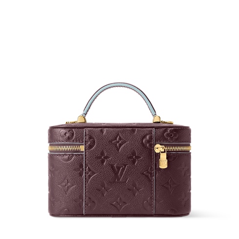 Pochette chaîne Vanity Cuir Monogram Empreinte in Femme's Portefeuilles et petite maroquinerie Portefeuille chaîne et micro sacs collections by Louis Vuitton (Zoom produit)