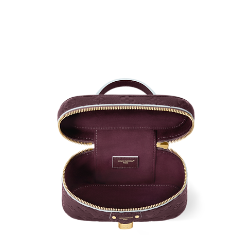 Pochette chaîne Vanity Cuir Monogram Empreinte in Femme's Portefeuilles et petite maroquinerie Portefeuille chaîne et micro sacs collections by Louis Vuitton (Zoom produit)