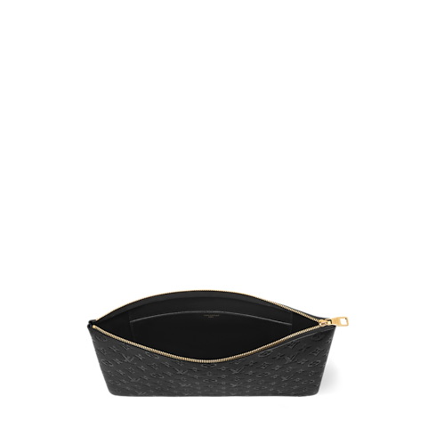 Pochette clés L Cuir Monogram Empreinte in Femme's Portefeuilles et petite maroquinerie Porte-cartes et porte-clés collections by Louis Vuitton (Zoom produit)