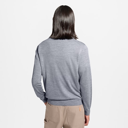 Polo manches longues en laine, soie et cachemire in Homme's Prêt-à-porter Tout le prêt-à-porter collections by Louis Vuitton (Zoom produit)