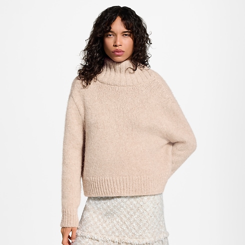 Pull à col drapé in Femme's Prêt-à-porter Maille collections by Louis Vuitton (Zoom produit)