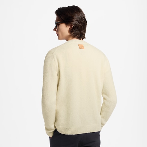 Pull à motif emblématique en intarsia in Homme's Prêt-à-porter Tout le prêt-à-porter collections by Louis Vuitton (Zoom produit)