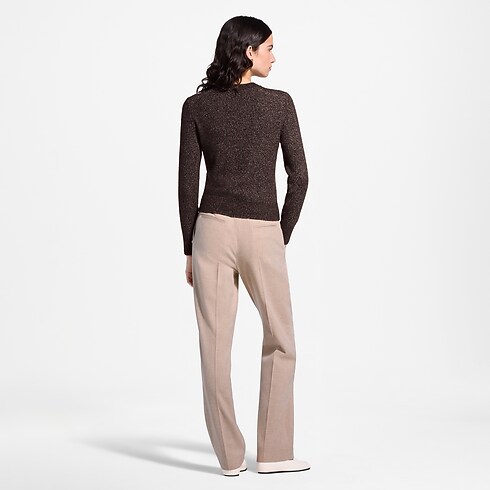 Pull à signature cursive in Femme's Prêt-à-porter Maille collections by Louis Vuitton (Zoom produit)