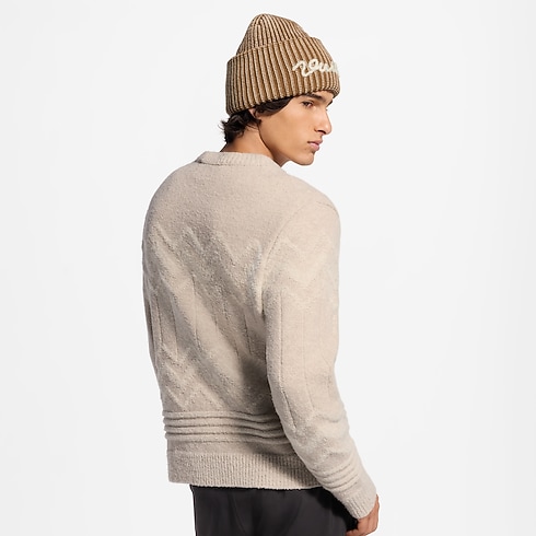 Pull emblématique en jacquard in Homme's Prêt-à-porter Tout le prêt-à-porter collections by Louis Vuitton (Zoom produit)
