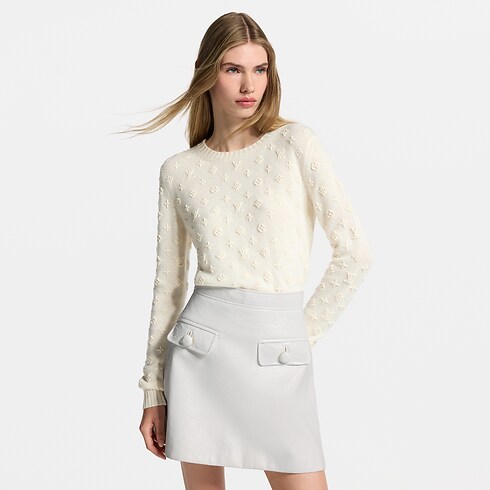 Pull en maille Monogram 3D in Femme's Prêt-à-porter Maille collections by Louis Vuitton (Zoom produit)