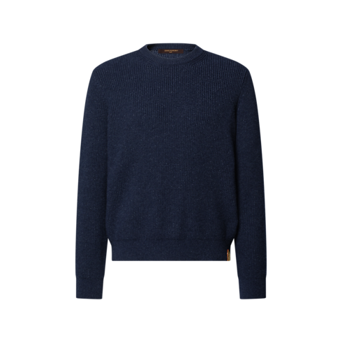 Pull manches longues en cachemire côtelé in Homme's Prêt-à-porter Tout le prêt-à-porter collections by Louis Vuitton (Zoom produit)