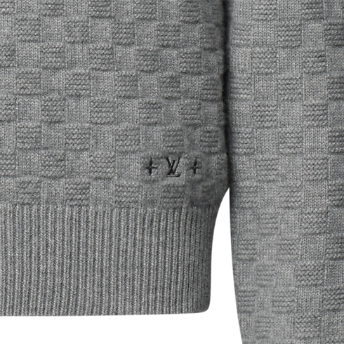 Pull semi-zippé en laine et cachemire in Homme's Prêt-à-porter Tout le prêt-à-porter collections by Louis Vuitton (Zoom produit)