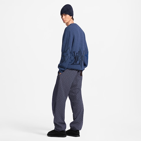 Rundhals-Pullover mit grafischem Motiv in Neuheiten's Herren LV Ski für Herren collections by Louis Vuitton (Zoom)