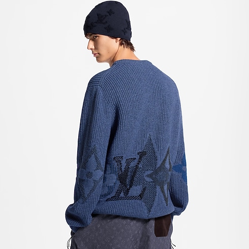 Rundhals-Pullover mit grafischem Motiv in Neuheiten's Herren LV Ski für Herren collections by Louis Vuitton (Zoom)