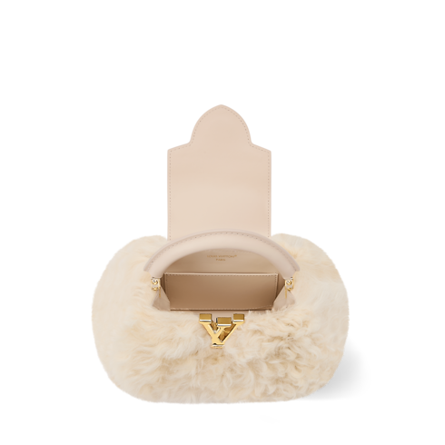 Sac Capucines Mini Snowball Capucines in Femme's Sacs à main Sacs à main collections by Louis Vuitton (Zoom produit)
