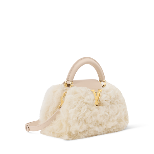 Sac Capucines Mini Snowball Capucines in Femme's Sacs à main Sacs à main collections by Louis Vuitton (Zoom produit)