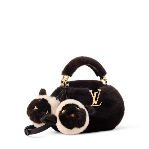 Sac Capucines Mini Snowball Capucines in Femme's Sacs à main Sacs à main collections by Louis Vuitton (Zoom produit)