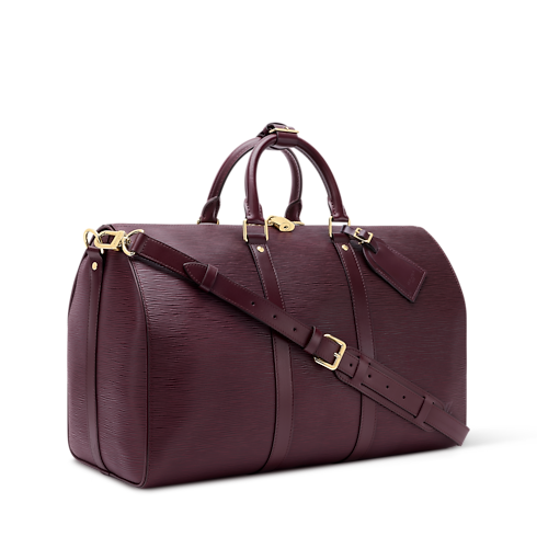 Sac Keepall Bandoulière 45 Cuir Épi in Malles, Voyage et Maison's Sacs de voyage et Bagages roulants Sacs de voyage collections by Louis Vuitton (Zoom produit)