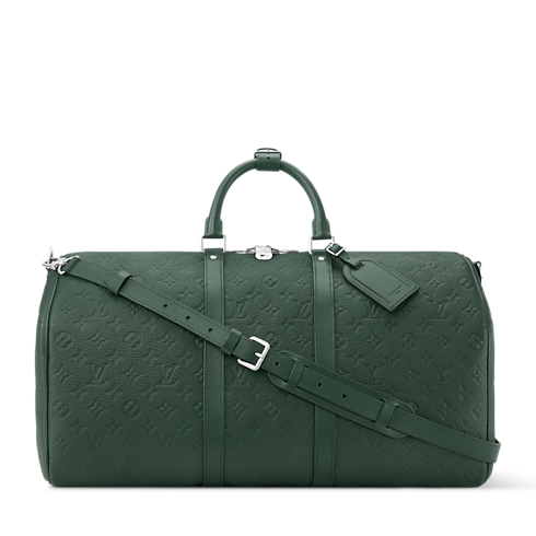 Sac Keepall Bandoulière 50 Taurillon Monogram in Homme's Voyage Sacs de voyage collections by Louis Vuitton (Zoom produit)
