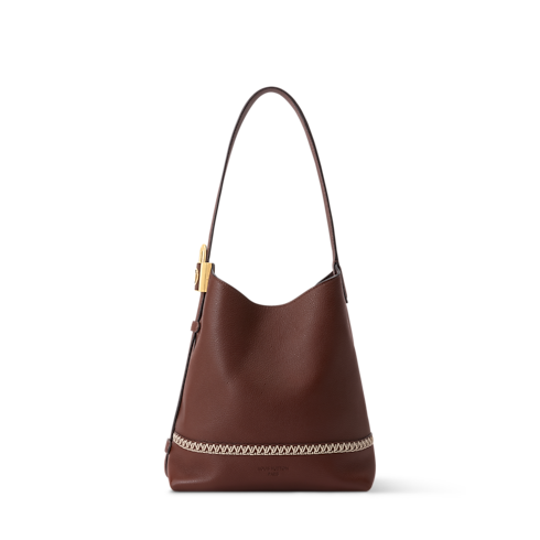 Sac Low Key Hobo PM Cuir Minigram in Femme's Sacs à main Sacs à main collections by Louis Vuitton (Zoom produit)