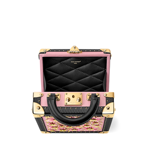 Sac Mini Square Trunk Fashion Leather in Malles, Voyage et Maison's Malles et Coffrets Wearable Trunks collections by Louis Vuitton (Zoom produit)