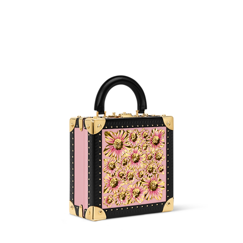 Sac Mini Square Trunk Fashion Leather in Malles, Voyage et Maison's Malles et Coffrets Wearable Trunks collections by Louis Vuitton (Zoom produit)