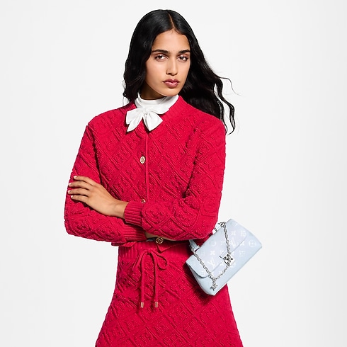 Sac Nano Madeleine Cuir Monogram Empreinte in Femme's Portefeuilles et petite maroquinerie Portefeuille chaîne et micro sacs collections by Louis Vuitton (Zoom produit)