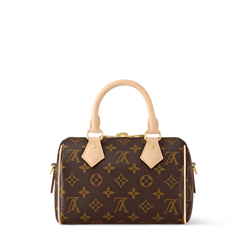 Sac Speedy Bandoulière 20 Toile Monogram in Cadeaux's Cadeaux pour Elle } collections by Louis Vuitton (Zoom produit)