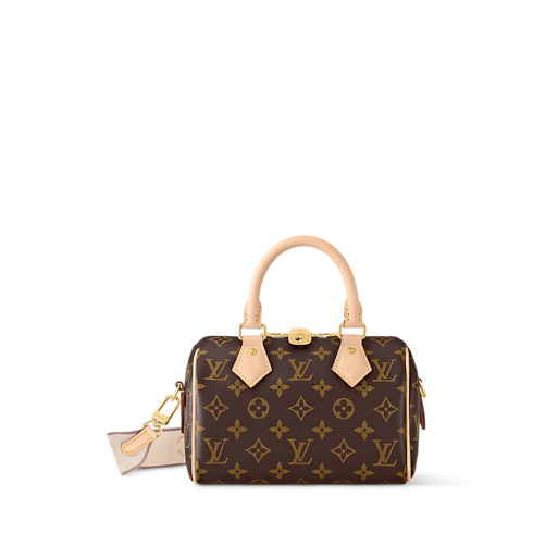 Sac Speedy Bandoulière 20 Toile Monogram in Cadeaux's Cadeaux pour Elle } collections by Louis Vuitton (Zoom produit)