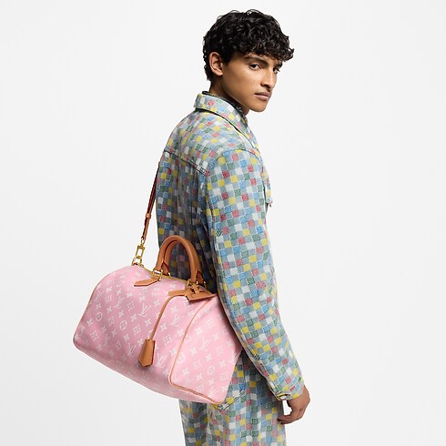 Sac Speedy P9 Bandoulière 40 H40 in Les Extraordinaires's Maroquinerie et voyage Speedy P9 collections by Louis Vuitton (Zoom produit)