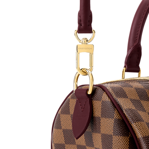 Sac Speedy Soft 25 Low Key Toile Damier Ébène in Femme's Sacs à main Sacs à main collections by Louis Vuitton (Zoom produit)
