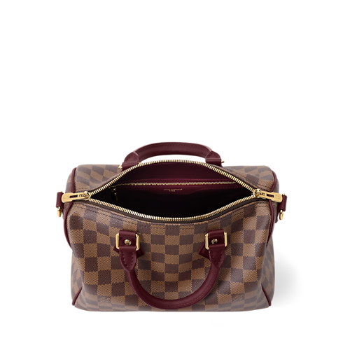 Sac Speedy Soft 25 Low Key Toile Damier Ébène in Femme's Sacs à main Sacs à main collections by Louis Vuitton (Zoom produit)