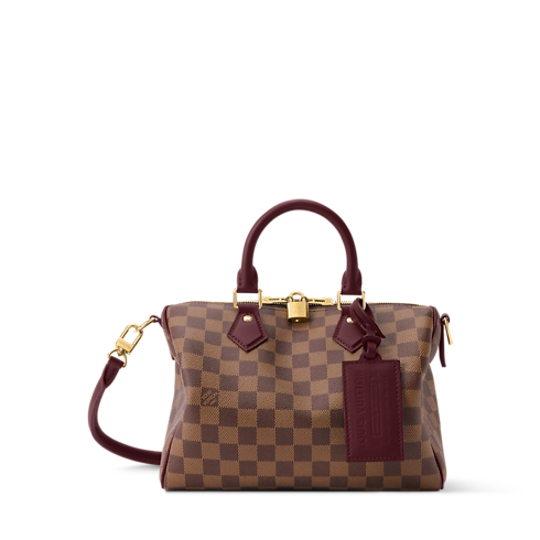 Sac Speedy Soft 25 Low Key Toile Damier Ébène in Femme's Sacs à main Sacs à main collections by Louis Vuitton (Zoom produit)