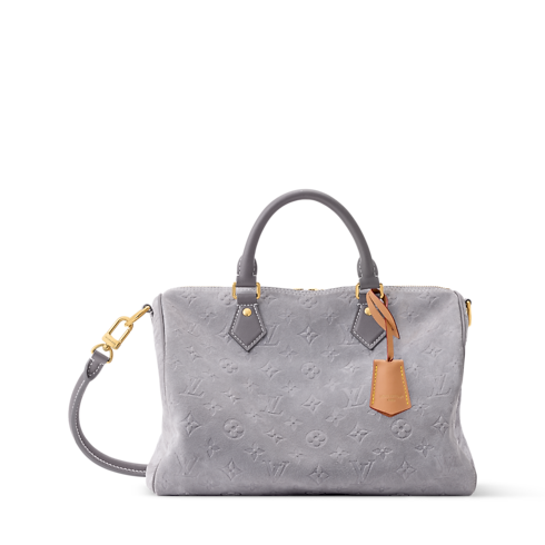 Sac Speedy Soft 30 Cuir Monogram Empreinte in Femme's Sacs à main Sacs à main collections by Louis Vuitton (Zoom produit)