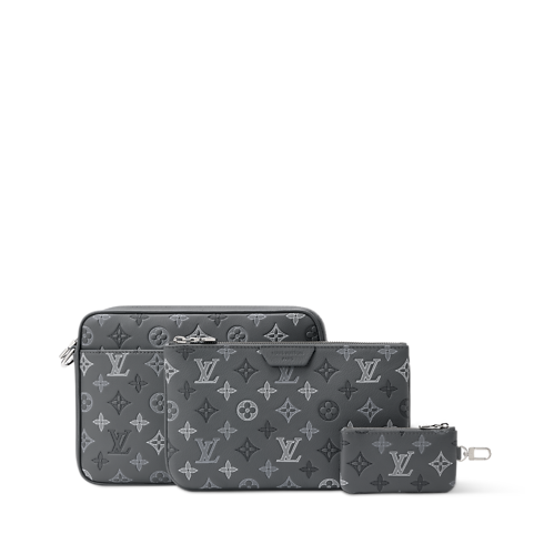 Sac Trio Messenger Monogram Shadow in Homme's Sacs Tous les sacs collections by Louis Vuitton (Zoom produit)