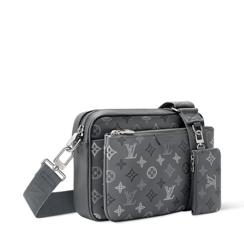 Sac Trio Messenger Monogram Shadow in Homme's Sacs Tous les sacs collections by Louis Vuitton (Zoom produit)