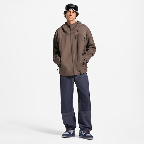 Schneejacke aus Shell mit Kapuze in Herren's Ready to Wear Vollständige Ready to Wear collections by Louis Vuitton (Zoom)