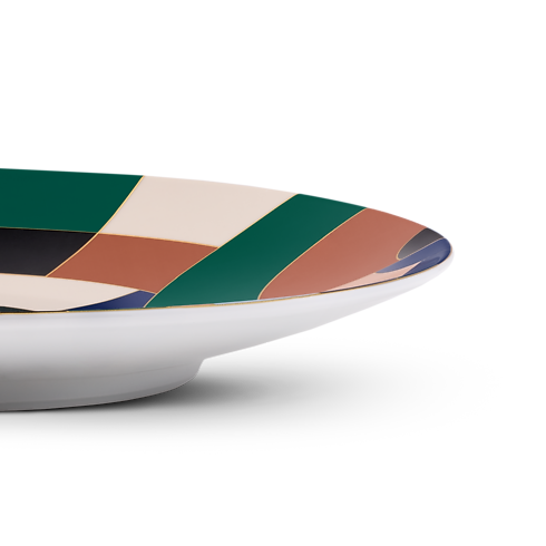 Set de 2 assiettes à dessert Illusion in Malles, Voyage et Maison's Maison et Art de la Table Art de la table collections by Louis Vuitton (Zoom produit)