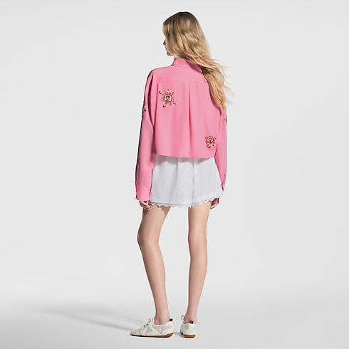 Shorts mit Lochstickerei in Damen's Ready to Wear Röcke und Shorts collections by Louis Vuitton (Zoom)