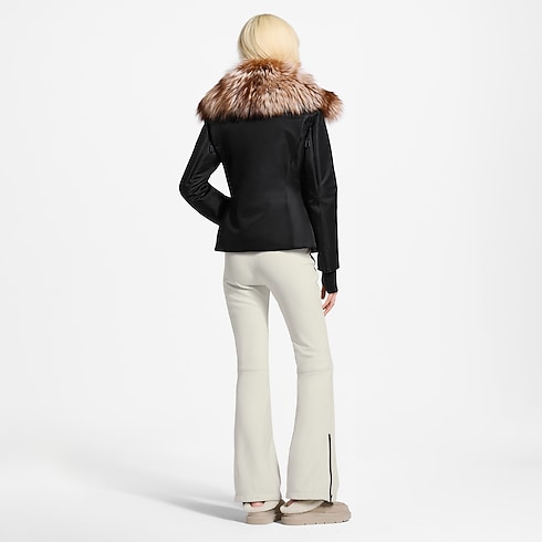 Skijacke mit Kragen aus Fuchspelz und Gürtel in Damen's Ready to Wear Mäntel und Jacken collections by Louis Vuitton (Zoom)